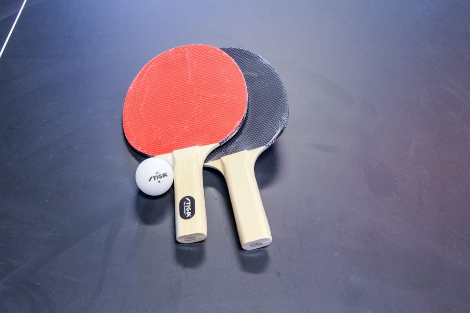Ping Pong in Garage