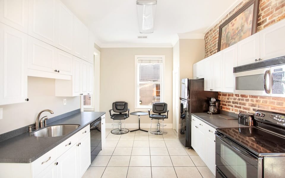 Plenty of counter space to prepare home cooked meals!