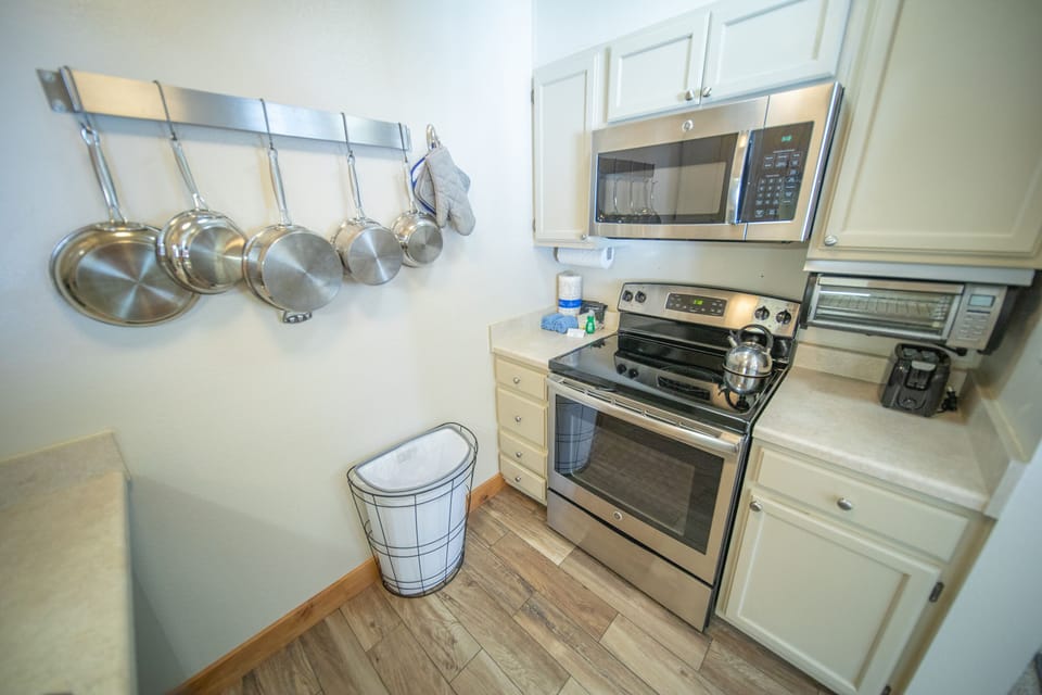 Updated kitchen appliances
