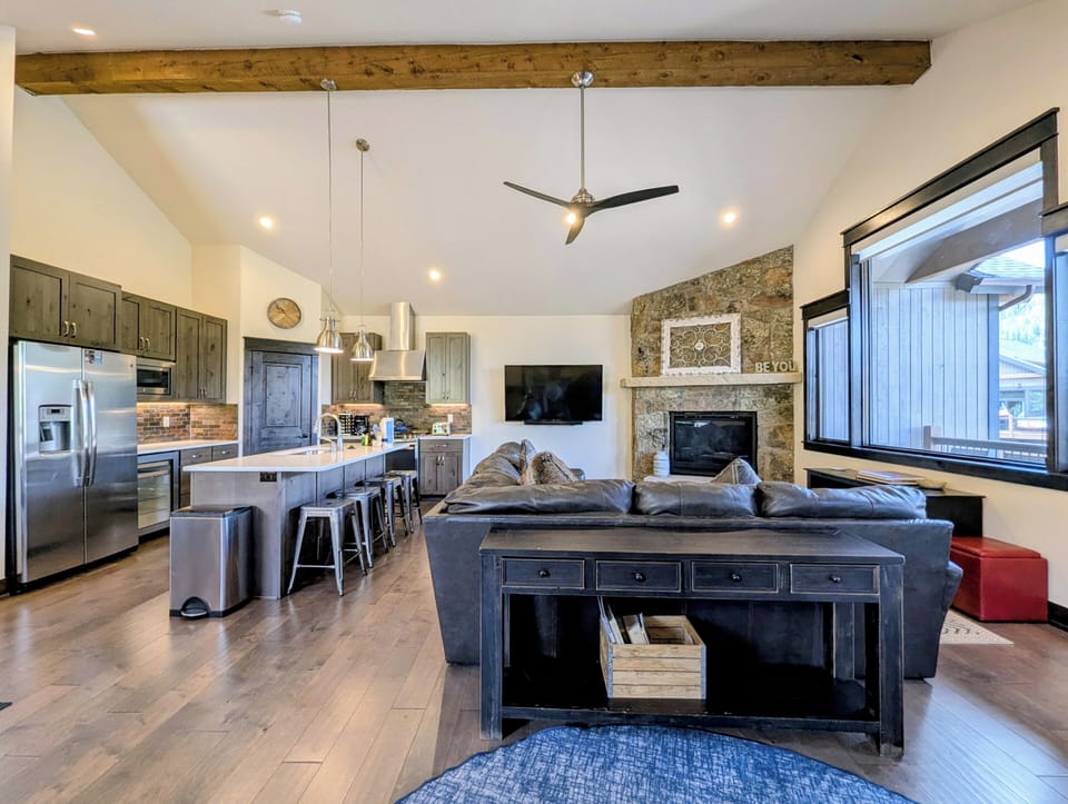 Open living room