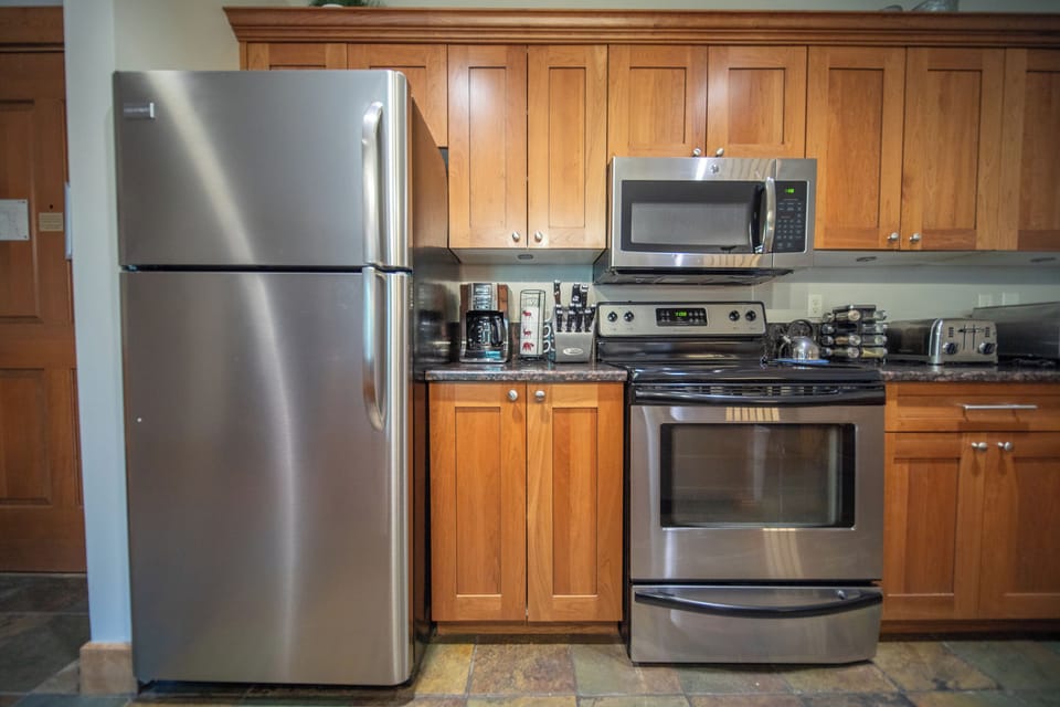 Kitchen with updated appliances