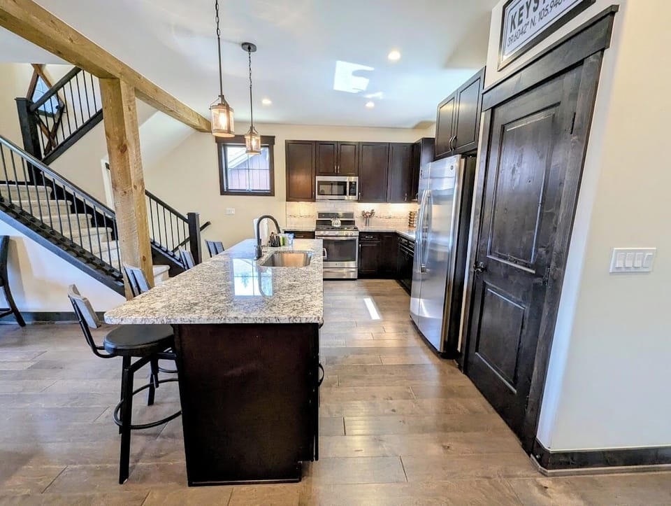 Fully equipped kitchen