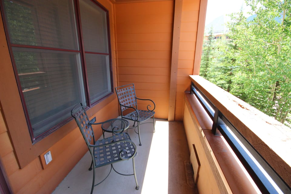 Private balcony