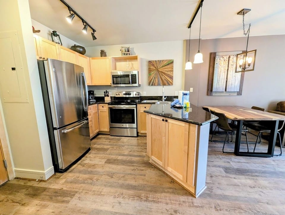 Fully equipped kitchen