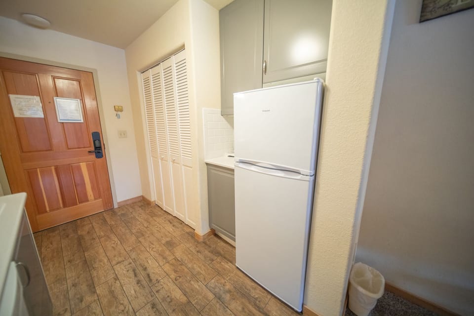 As well as a not so mini fridge!