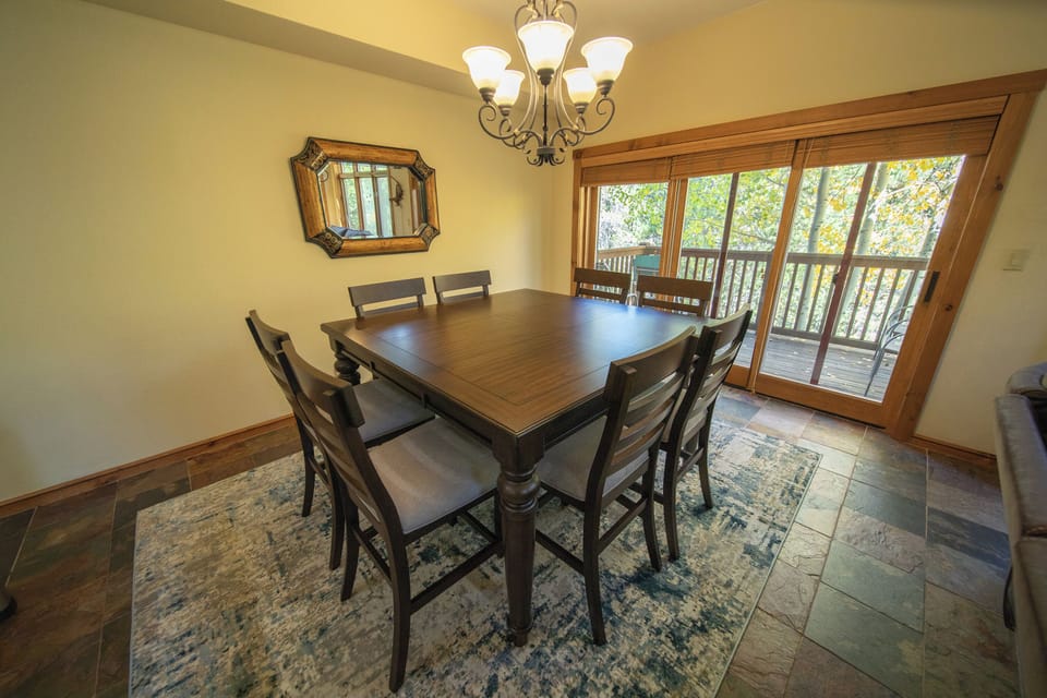 Formal dining area