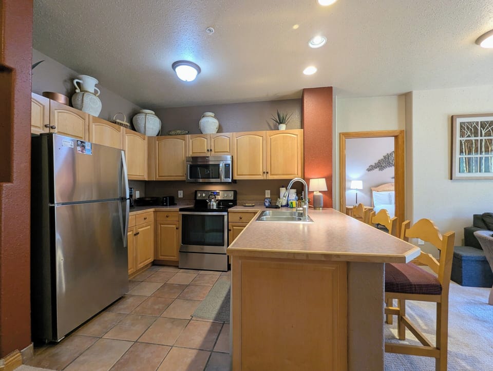 Fully equipped kitchen