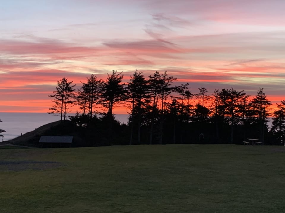 Ecola State Park Sunset