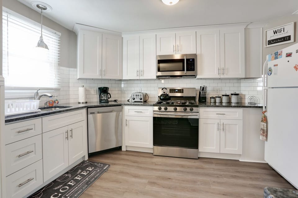 Plenty of room to prepare meals