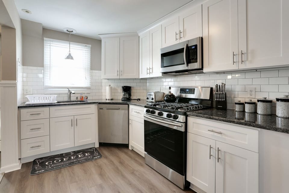 Updated appliances.  