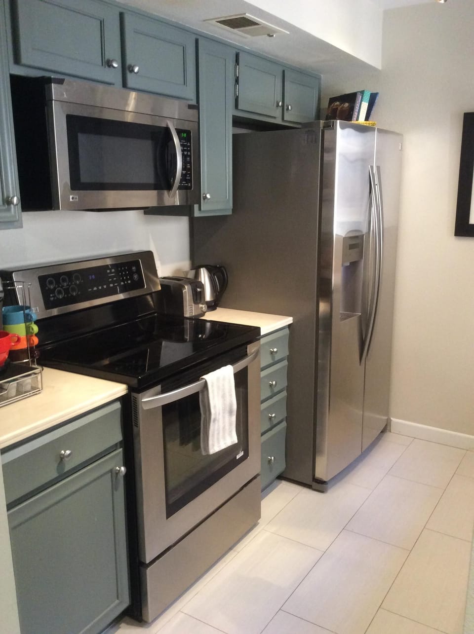 Kitchen and Fridge