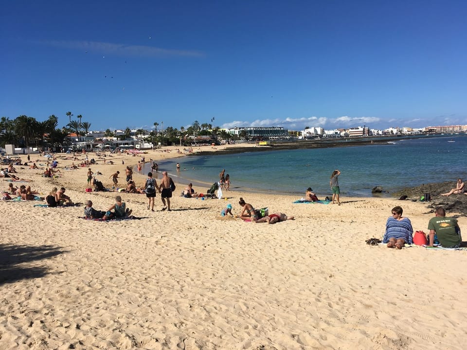 Corralejo beach