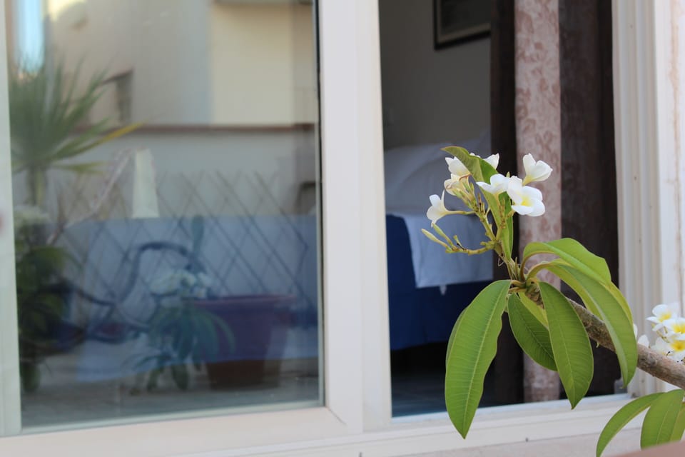 Master bedroom with access to private terrace.
