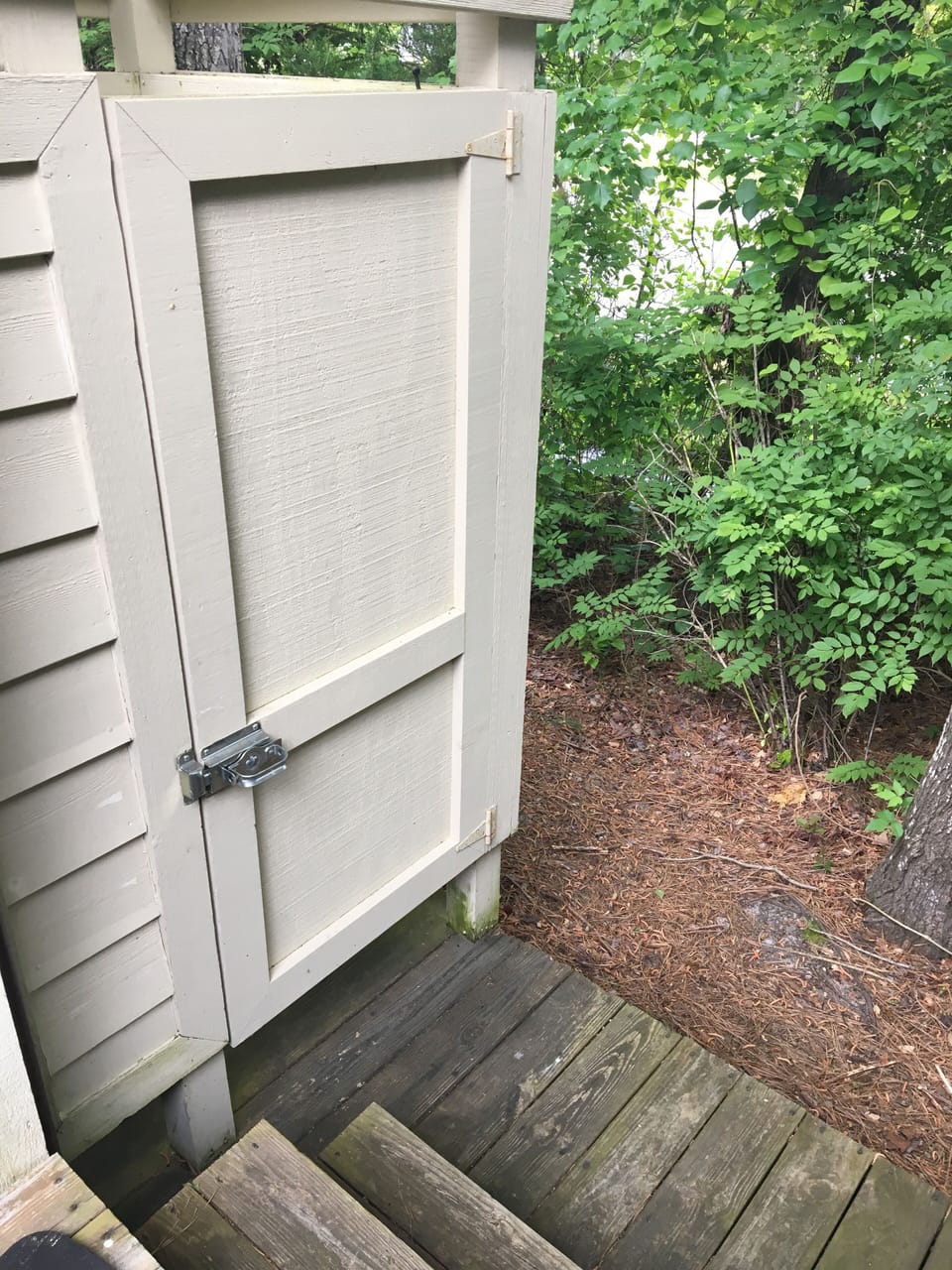 Outdoor shower 