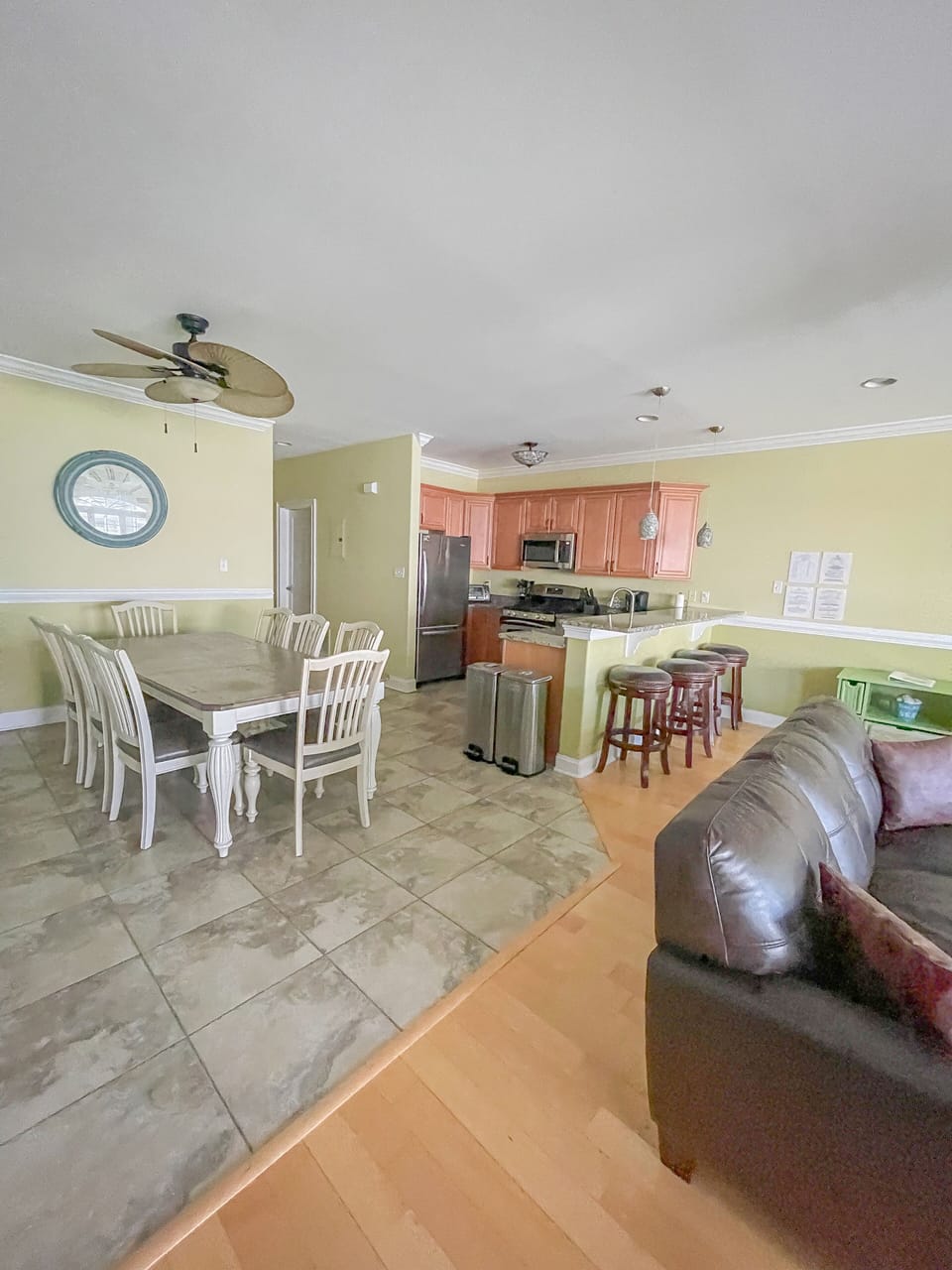 dining room and kitchen from great room