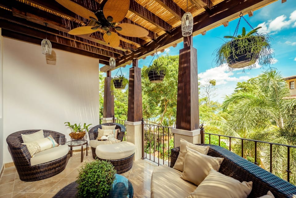 Master bedroom terrace