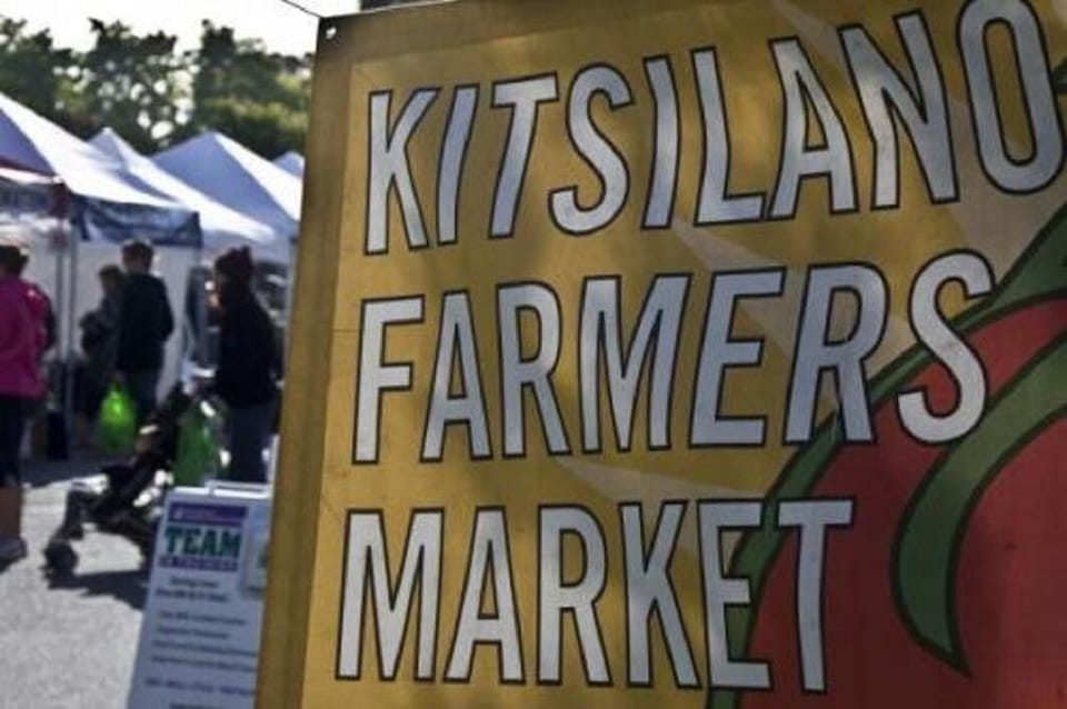 Kitsilano Farmers Market May - October at Connaught Park