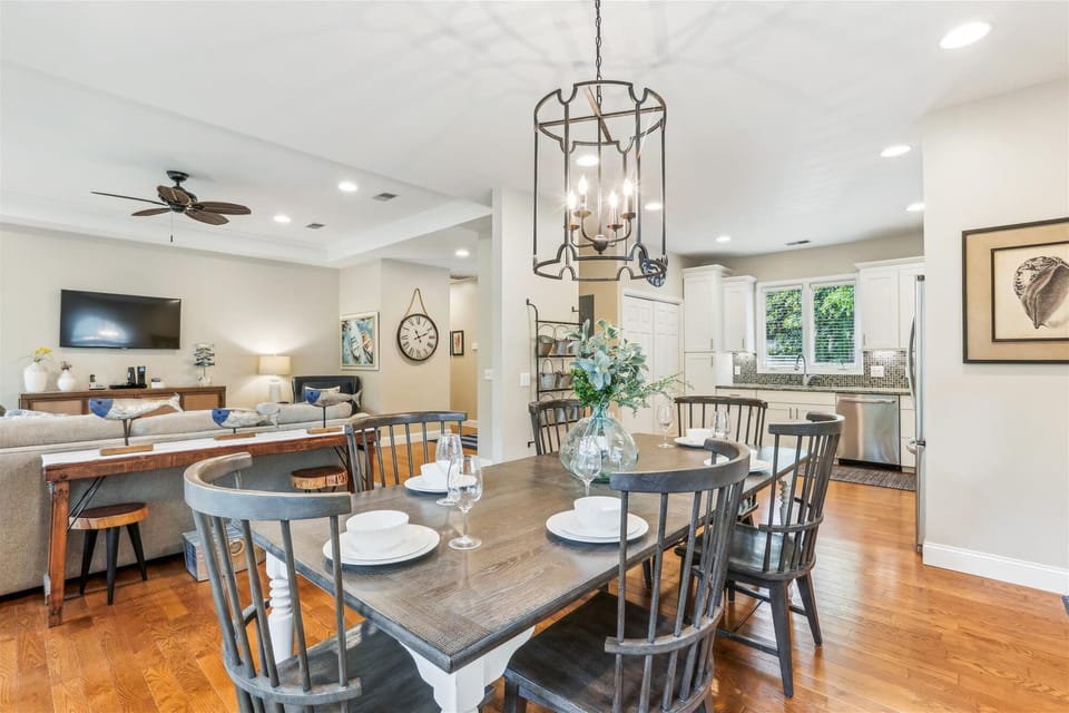 Dining Area, Living Room and Kitchen at 25 Wildwood Road