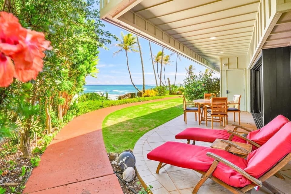 Patio With Loungers