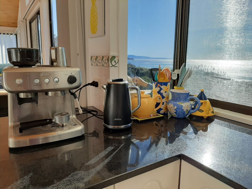 Brewed coffee with a view!