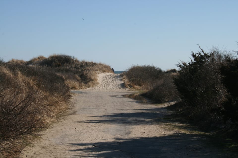 Beach at the end of the street 