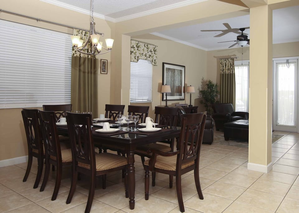 Dinning and family room