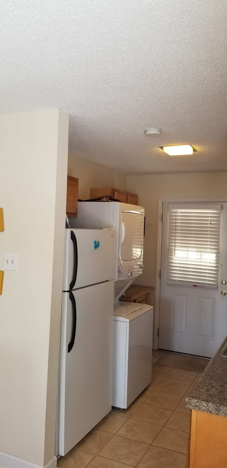 Galley kitchen with Washer / Dryer