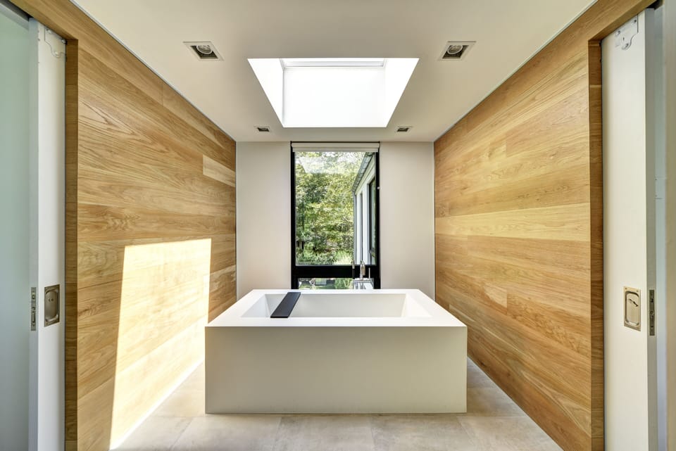 Soaking Tub in Master Suite Bathroom