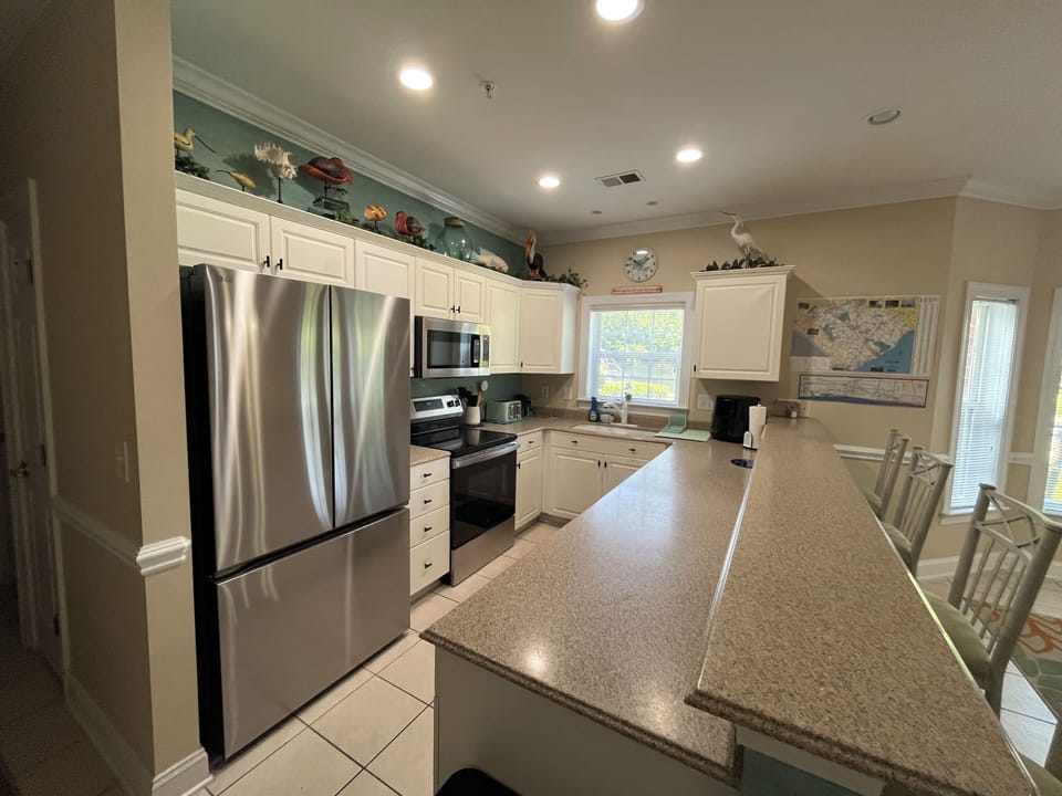 Brand new stainless steel appliances!