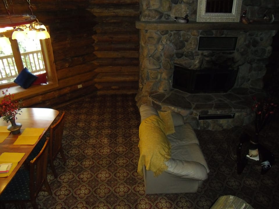 Great room looking down from loft
