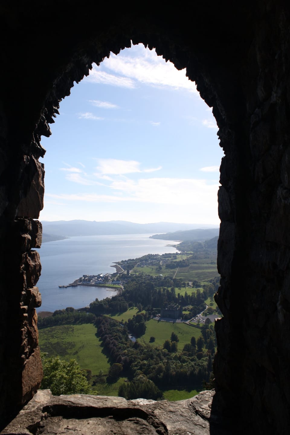 Inveraray from Dun na Cuaiche