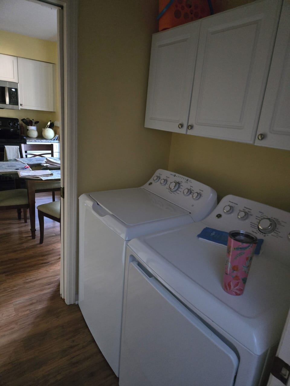 washer and dryer