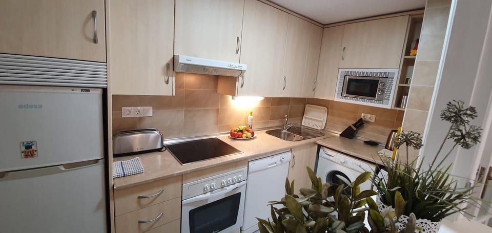 The kitchen.