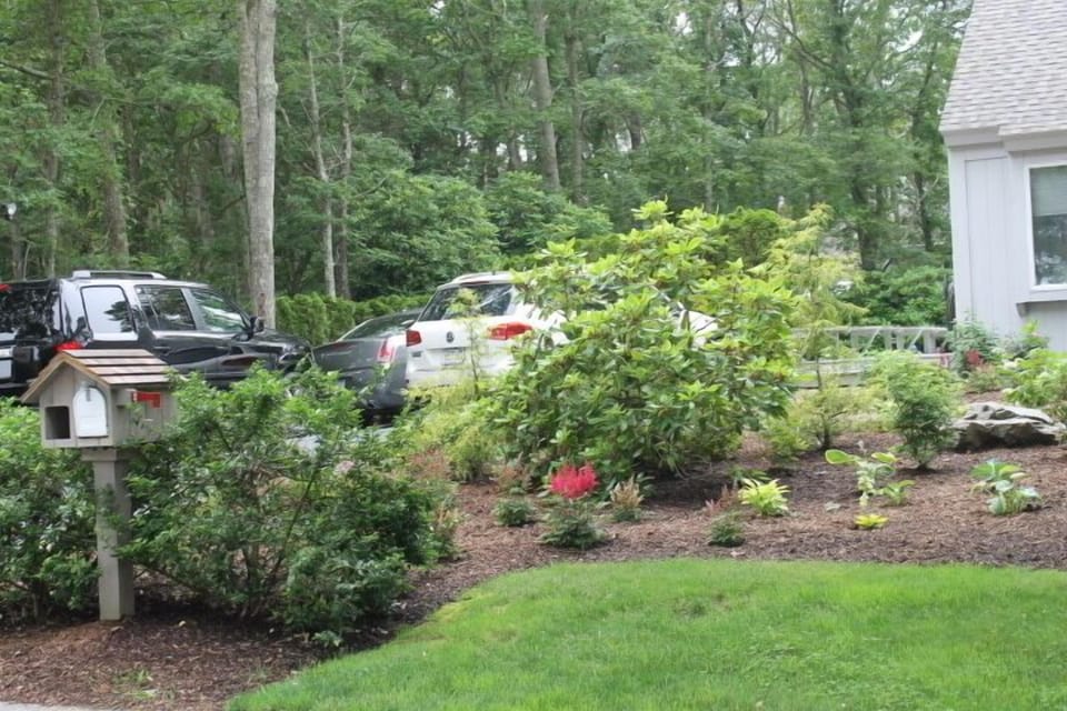 driveway for three full size vehicles