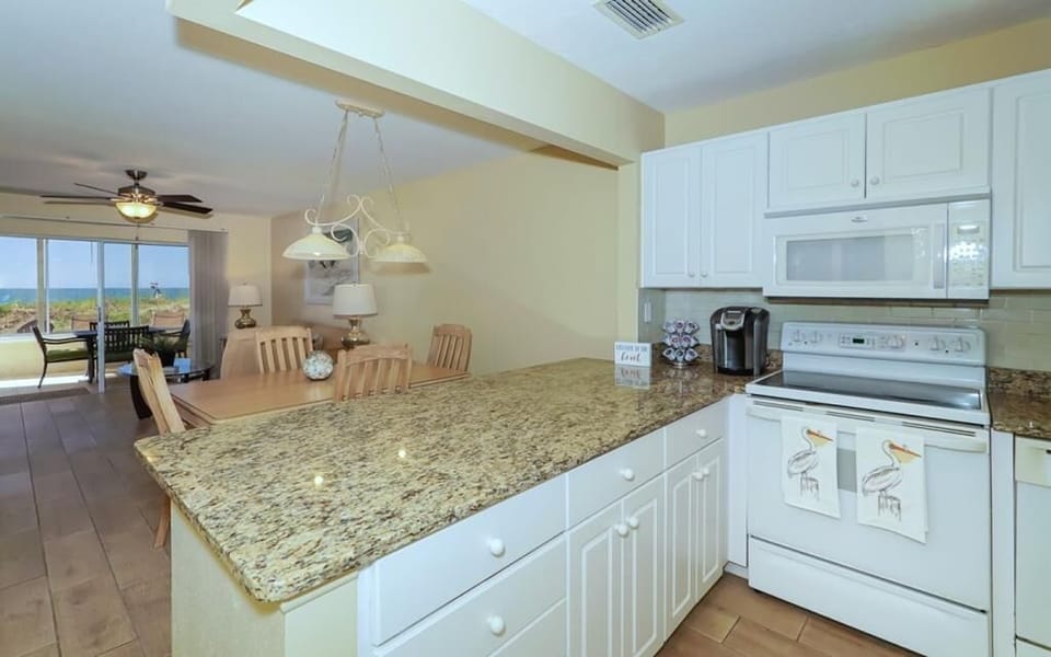 Kitchen to Gulf view