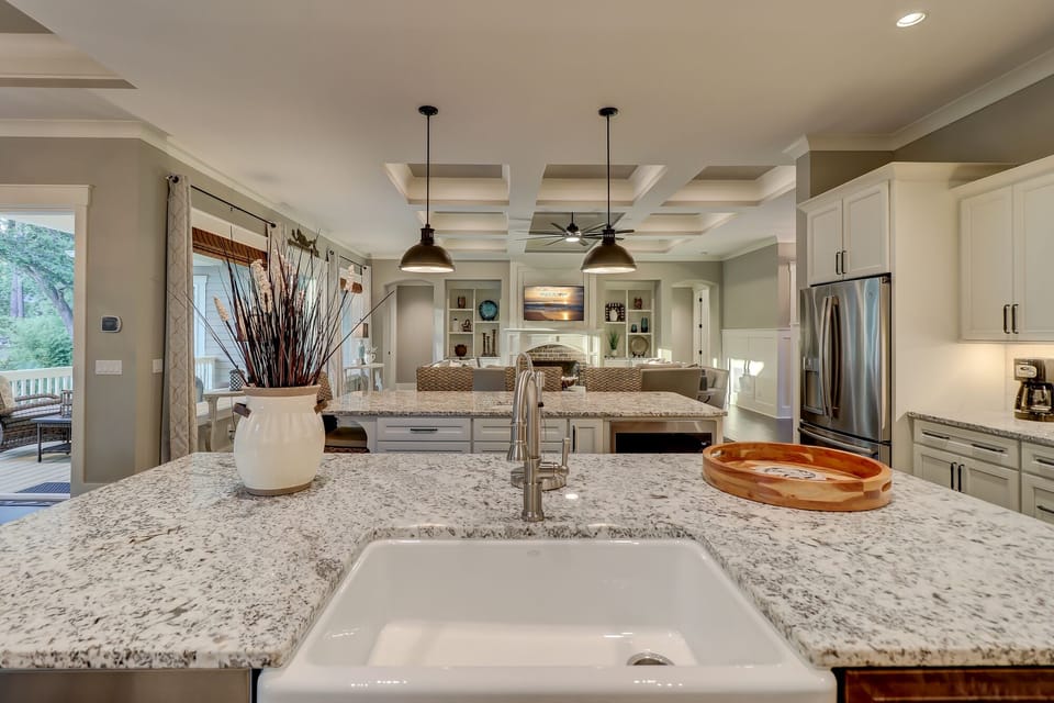 Kitchen to Living Area