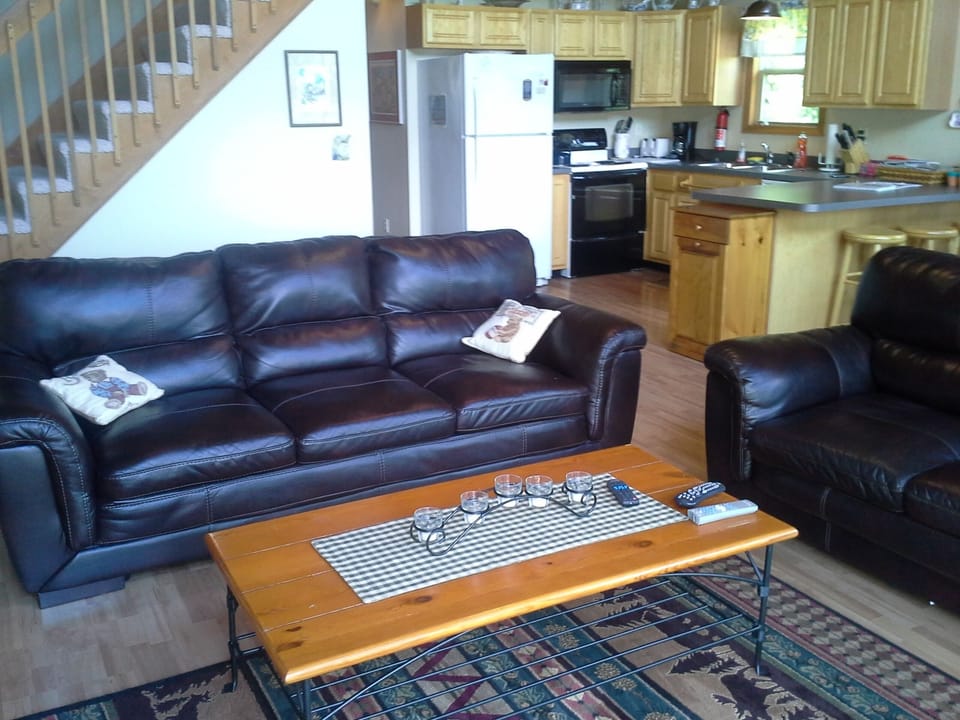 Living Room on Main Level, Gas Fireplace on opposite wall