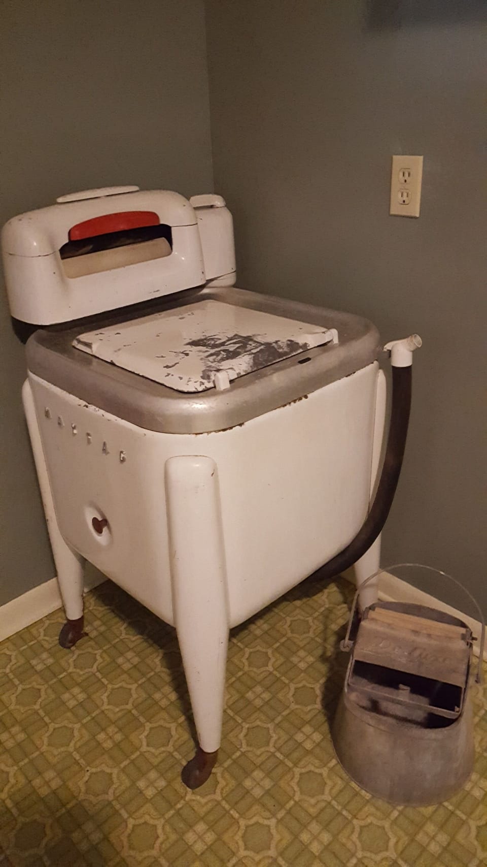 Not the only washing machine in the house but sure is a showpiece.