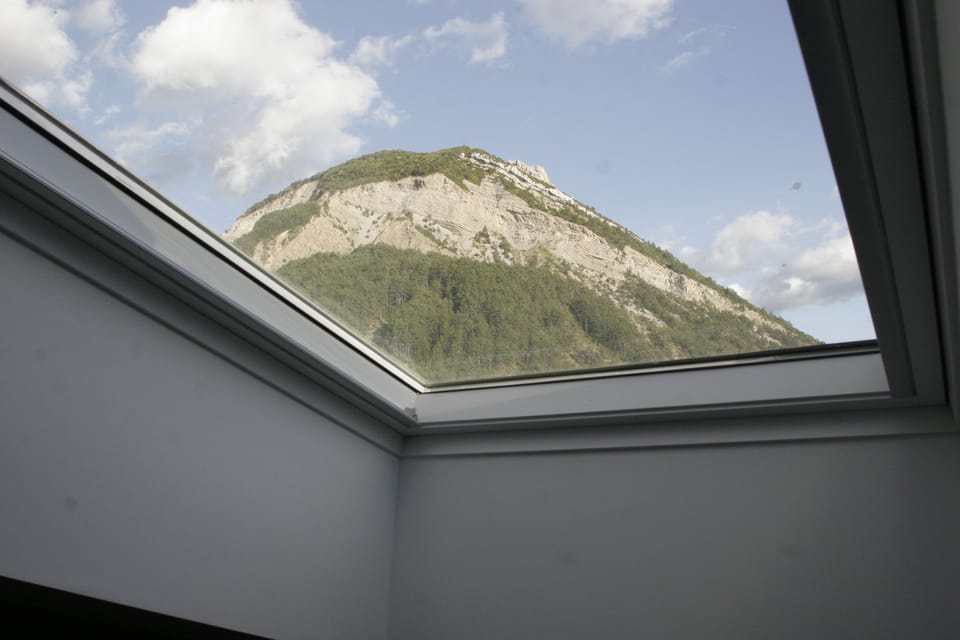 vue du pic de luc de la chambre "Le Claps"