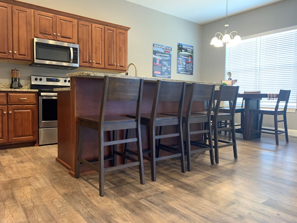 Kitchen an dining room