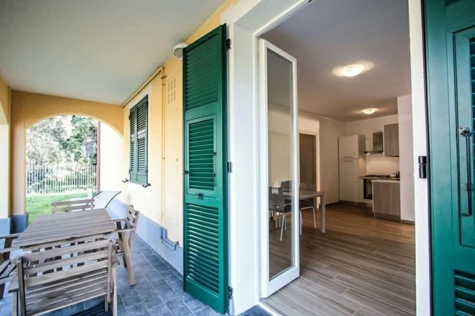 Patio and dining room