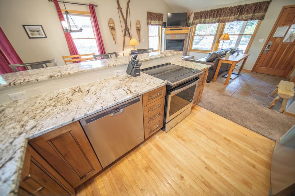 Fully  equipped kitchen