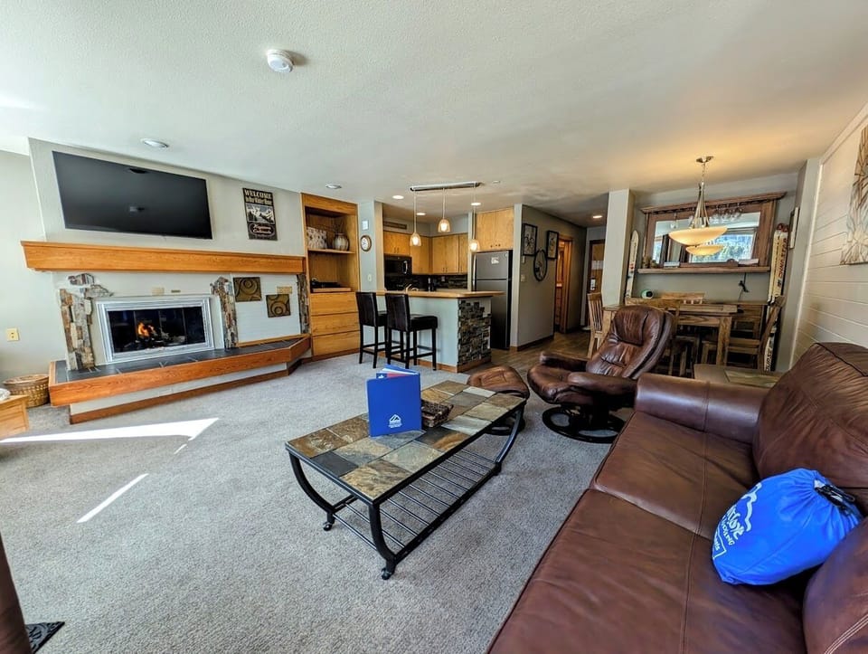 Spacious open layout