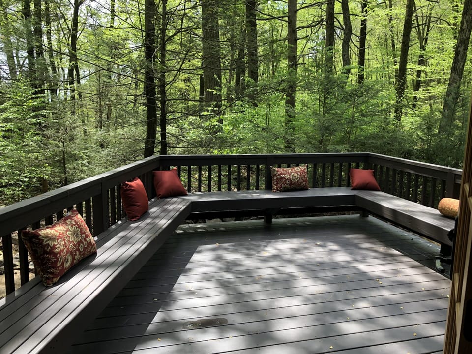 Huge deck