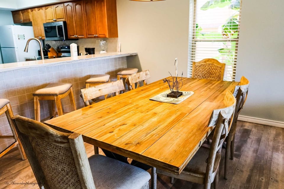 Furniture, Table, Tabletop, Hardwood, Stained Wood