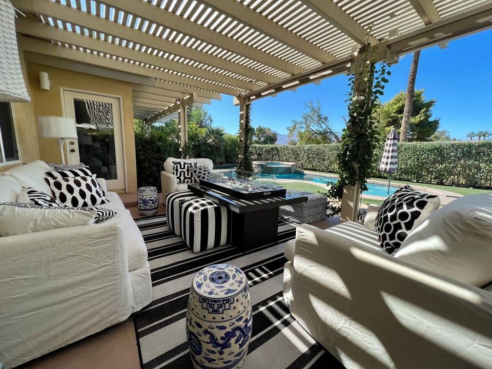 Patio living room