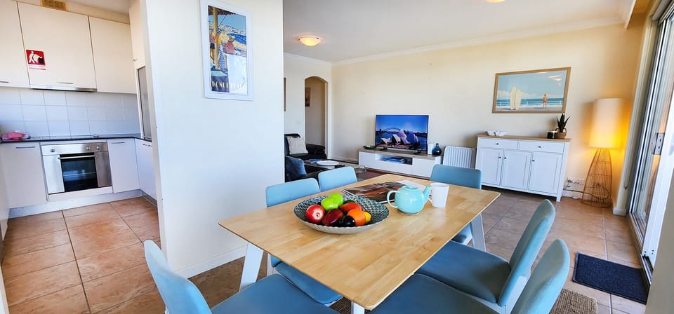 Dining and kitchen