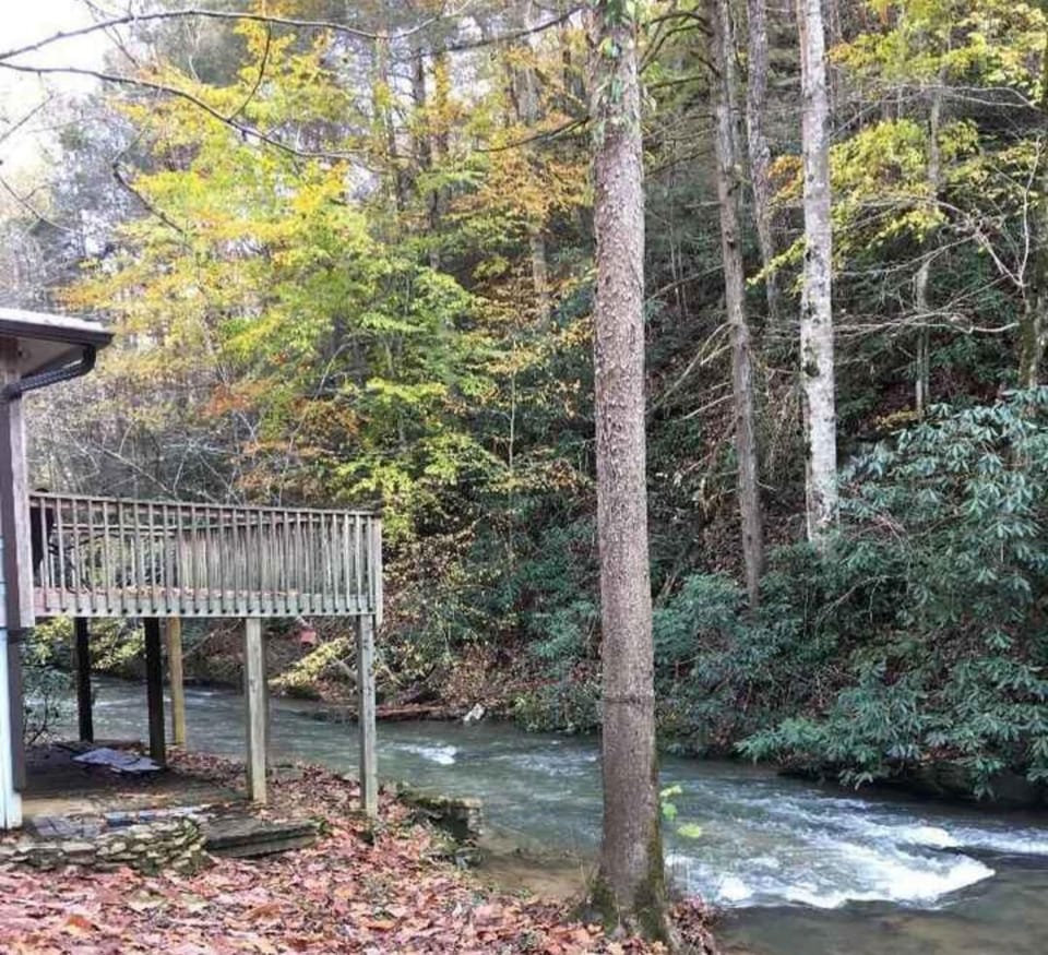 Listen to the rushing water on Walden Creek 