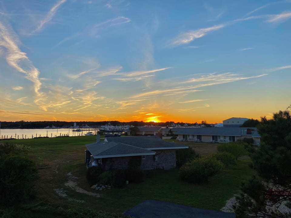 Sunset from our deck!