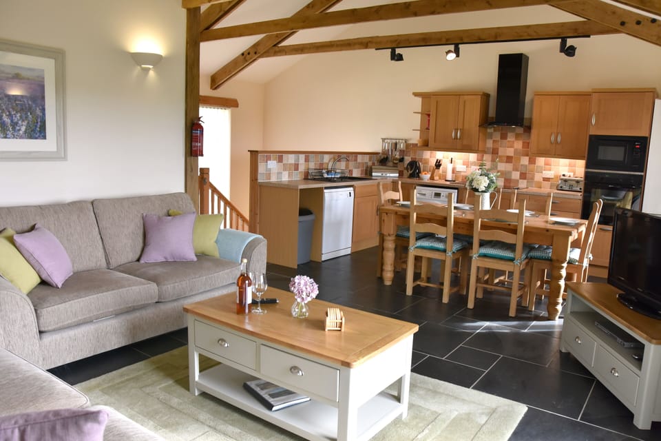 Open Plan Living, Dining & Kitchen area